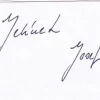 Tradera Josef Jelinek - VM-silver 1962 - Fotboll^ Autografer