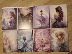 Tradera JÄTTEMYCKET scrapbooking: 8 PAKET FANTASY ROMANTISK SAGO-tema - NYTT!^ Scrapbooking