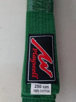 Tradera Kampsport<Judobälte Playwell Kampsport GRÖNT längd 250 cm