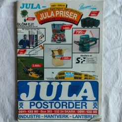 Tradera Jula Postorder Katalog 1980-1990/91> Företagsrelaterat