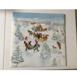 Tradera Julklappsfodral-album-skivomslag till LP-skiva. Retro/ Vintage, gammalt.^ Skivomslag