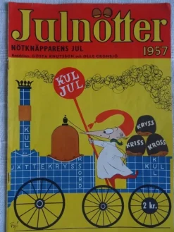 Tradera Julnötter 1957 - Nötknäpparens jul> Korsord & Korsordsrelaterat