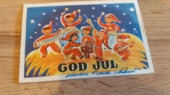 Tradera Allmänna Motiv<Julvykort med tomtar