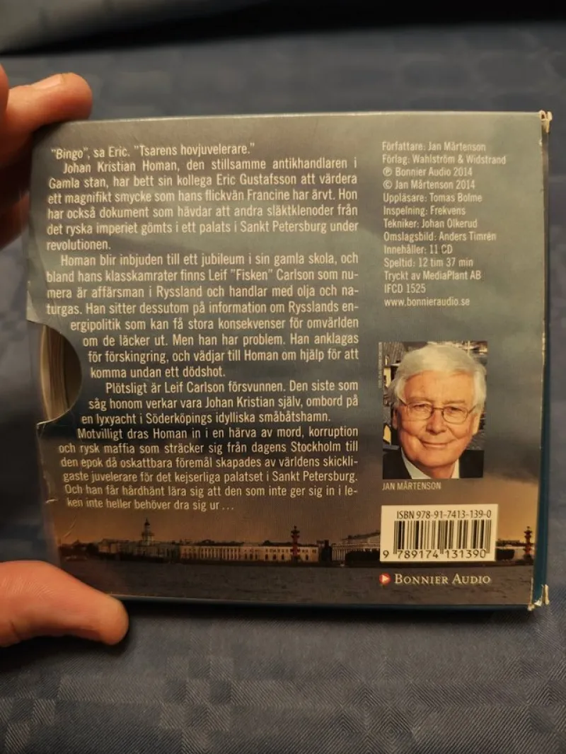 Tradera Juvelskrinet - Jan Mårtenson (2014)> Ljudböcker & Språkkurser