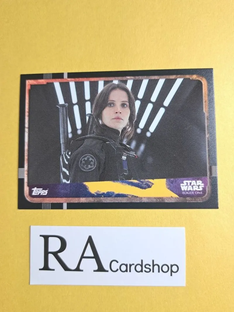 Tradera Star Wars<Jyn Erso #134 Rogue One Topps Star Wars