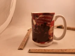 Tradera kaffe mugg the volunteers fanbärare inbördeskriget usa 56009^ Kaffe & Te