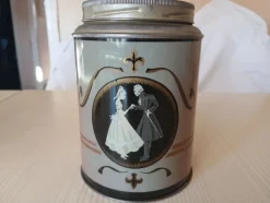 Tradera Plåtemballage<Kaffeburk OCD kaffe