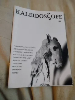Tradera Kaleidoscope #6-2008 [Fanzine/Tidning] lönndom, manes, death metal, black metal^ Musiktidningar & Litteratur