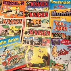 Tradera Kalle Anka får hederspris + 1 Serie Paraden, Knasen, Tom & Jerry> Serieoriginal