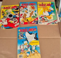 Tradera Kalle Anka från 2005 ,4 st tidningar> Svenska Serier