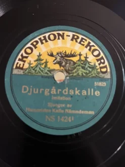 Tradera Kalle Nämdeman. Ekophon NS 1424.^ Stenkakor