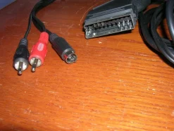 Tradera Kamerasladd 4-pol Mini DIN+2xRCA - Scart 2m^ Tv & Tillbehör