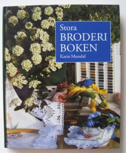 Tradera Karin Mundal Stora BRODERI BOKEN> Handarbete