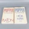 Tradera Karl Popper Det Öppna Samhället del 1-2 Akademi Litteratur 1980-1981> Samhällskunskap