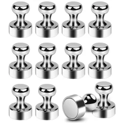 Tradera Kartnålsmagnet [Rund] - Kylskåpsmagnet - Neodym - 4 st^ Vitvaror