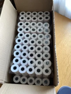 Tradera Affärsverksamhet<Kassarullar, thermorullar, 100 st, 57 mm * 14 meter, märkta