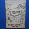 Tradera Priskuranter & Kataloger<Katalog TH. Carlsson Borås 1947-48