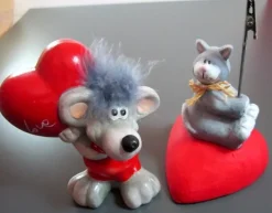 Tradera Katt och möss^ Inredningsdetaljer