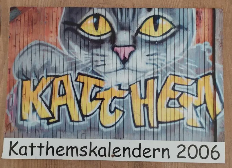 Tradera Kattkalender 2006 med kändisar bla Magnus Carlsson Svennis Nanne Grönwall> Almanackor & Kalendrar