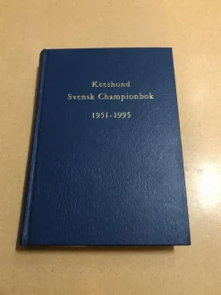Tradera Keeshond - Svensk Championbok 1951-1995 / Hedvall, Annette> Husdjursböcker