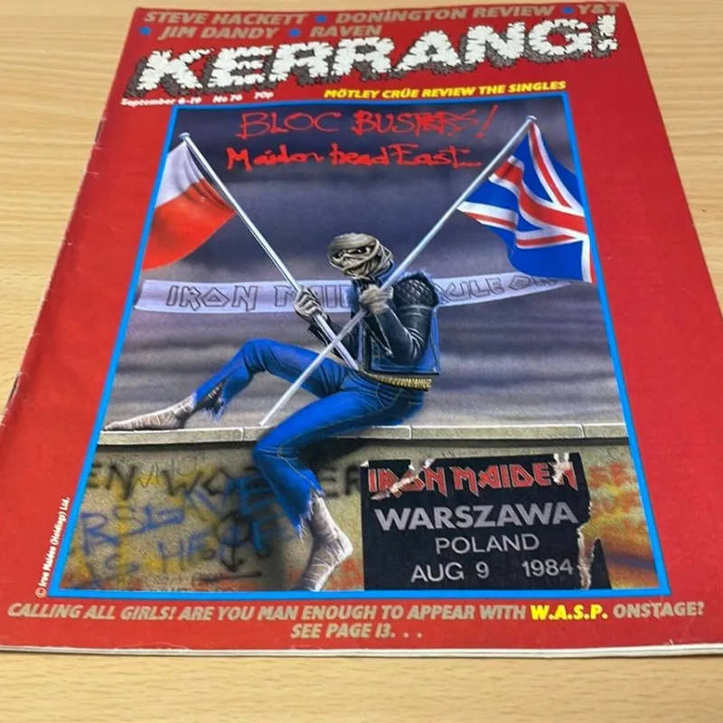 Tradera Kerrang! - September 6-19, 1984^ Musiktidningar & Litteratur