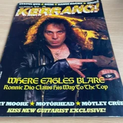 Tradera Kerrang! Nr 71 - Ronnie Dio, Hanoi Rocks, m.fl. - Juni 1986^ Musiktidningar & Litteratur