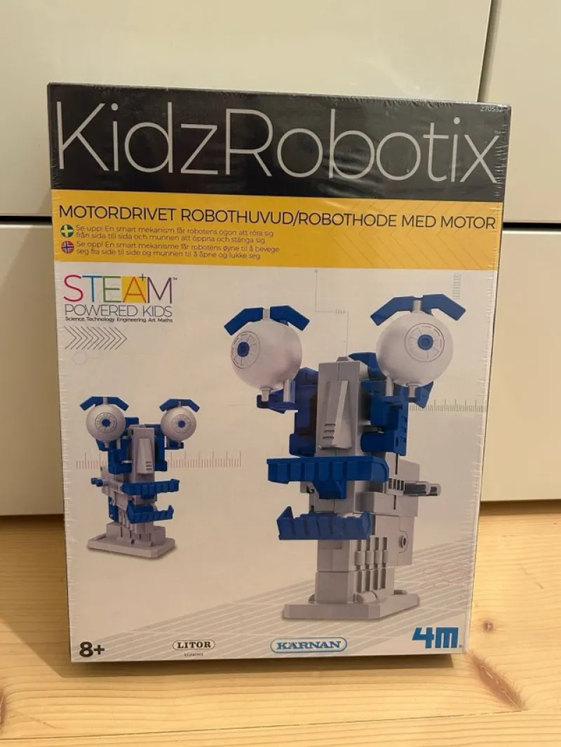 Tradera KidzRobotix Robothuvud med Motor> Robotleksaker & Robotdjur