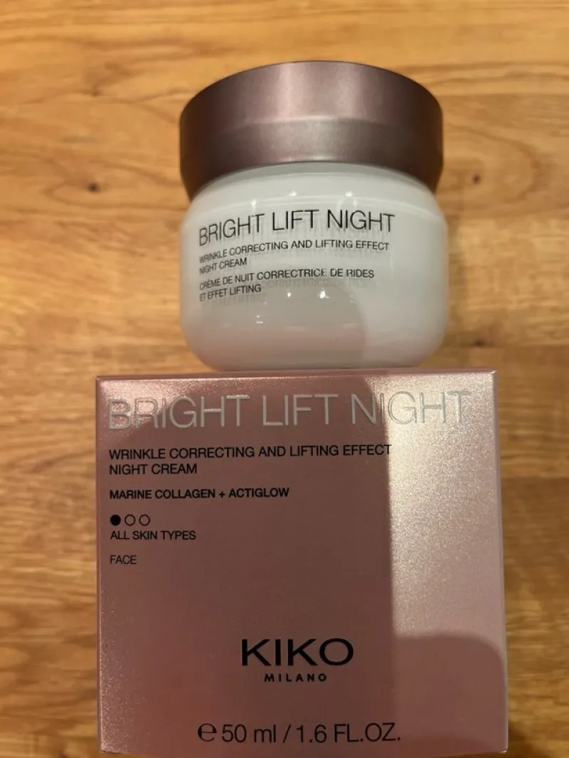 Tradera Ansiktsvård<Kiko Bright Lift Night Wrinkle Correcting and Lifting Effect Night Cream