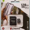 Tradera Mobiltillbehör<Kingston Canvas S. P. 128Gb Micro-SDXC Class 10 minneskort med adapter - 937