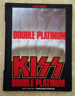 Tradera KISS Notbok (Songbook) – Double Platinum Japansk Band Score Taiyo Music Inc.^ Noter & Nothäften