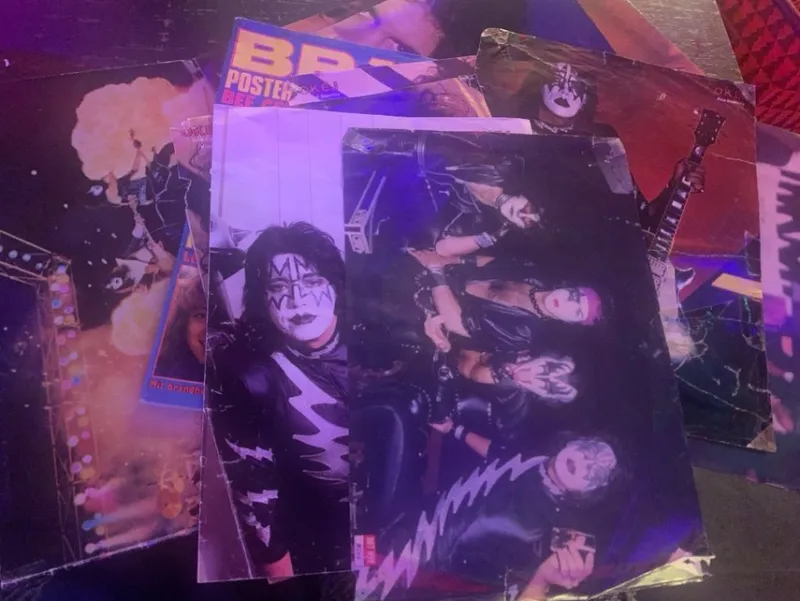 Tradera KISS Poster Gene ACE affisch plansch^ Musikposters