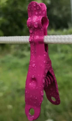 Tradera Övrigt Till Trädgård<Klädnypor för det svenska vädret - 20 års garanti rostfritt stål - 30 ST MAGENTA