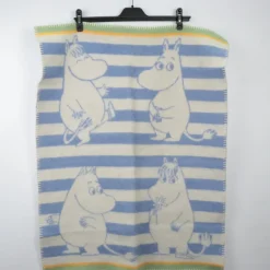 Tradera Klippan For Japan, Barnfilt, Mumin, Ullfilt, 100% Ull,> Inredning Barnrum