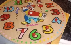 Tradera Klockan trä pussel> Barnspel & Pussel