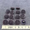 Tradera Knappar, knapp, plast, undersydd, lila, 14 st, 18 mm^ Sömnad & Stickning