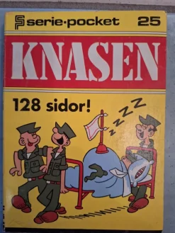 Tradera Knasen Seriepocket 25> Svenska Serier