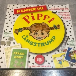Tradera Känner du Pippi Långstrump^ Bräd- & Sällskapsspel