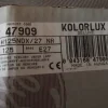 Tradera KOLORLUX DELUX H125NDX/27 NR 125W glödlampa> Belysning & Armaturer