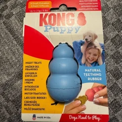 Tradera Husdjurstillbehör<Kong Puppy Tuggis - Liten Blå
