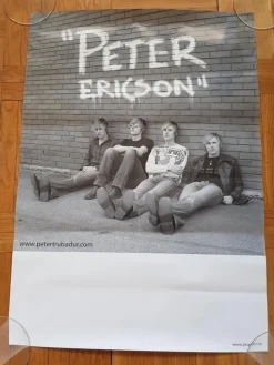 Tradera KONSERTAFFISCH - PETER ERICSON, Ospecifierat datum - Fint Skick!^ Musikposters