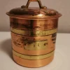 Tradera Kopparburk med lock> Kopparföremål