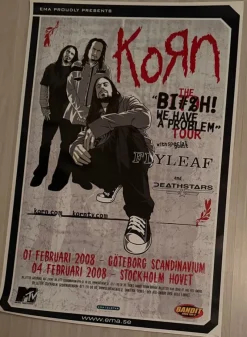 Tradera Korn - ^ Musikposters