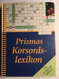Tradera Korsordslexikon Prismas 1998> Korsord & Korsordsrelaterat