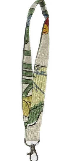 Tradera KORT NYCKELBAND I TYG FRÅN SVENSKT TENN, MÖNSTER FRÅN GP & J BAKER / NYMPHEUS^ Accessoarer