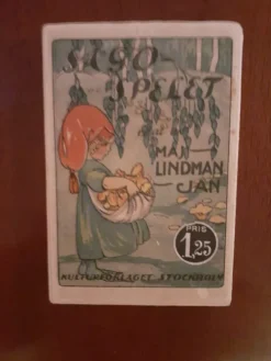 Tradera Spelkort<Kortlek, Sagospelet, Kulturförlaget, Stockholm, Maj Lindman Jan, 1924