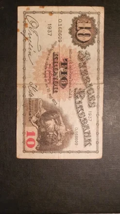 Tradera 10kr sedel^ Sedlar