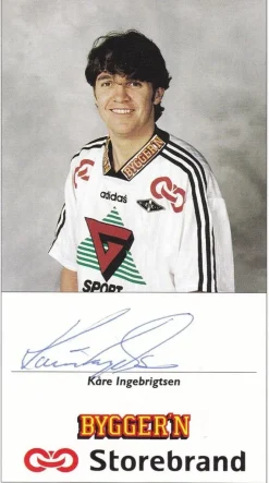 Tradera Kåre Ingebrigtsen - Rosenborg - Fotboll^ Autografer