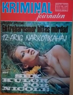 Tradera Kriminaljournalen nr 23-1970> Juridik & Kriminologi