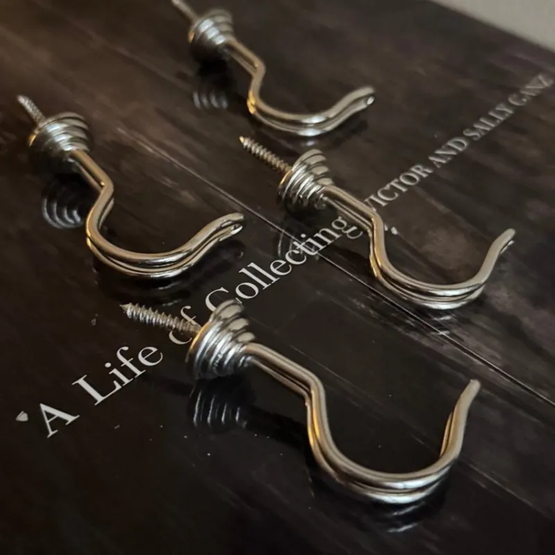 Tradera Krokar • Metallkrokar • Förvaring • Väggkrok • Hängen • Trådkrok • Retro> Beslag & Reservdelar