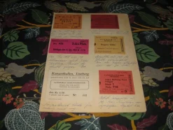 Tradera KURIOSA RETRO 3 ARK MED BIO,TEATERBILJETTER FRÅN 1950-1960 TALETS GÖTEBORG> Biobiljetter